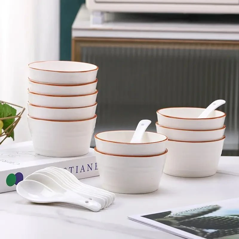 餐具套装2024新款碗盘家用套装乔迁新居餐具碗碟套装北欧风格碗具