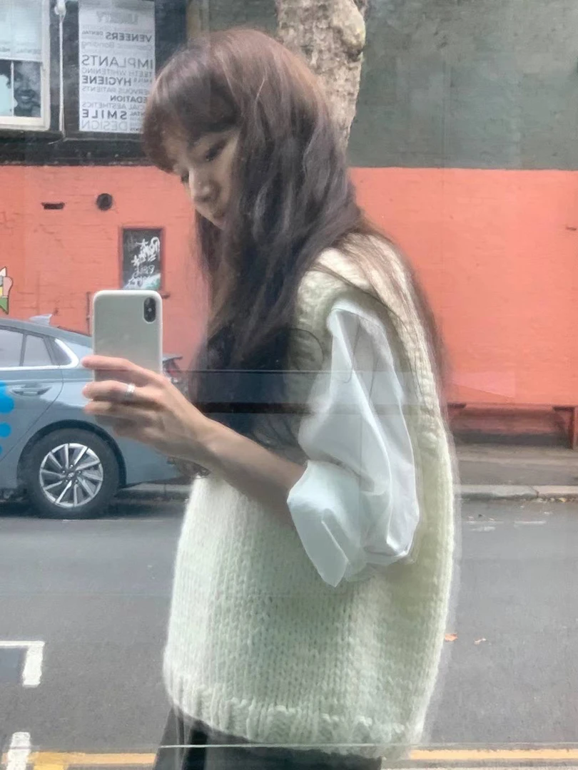 Danniel自制 25春夏新款 纯手工编织马甲 Ounc*e