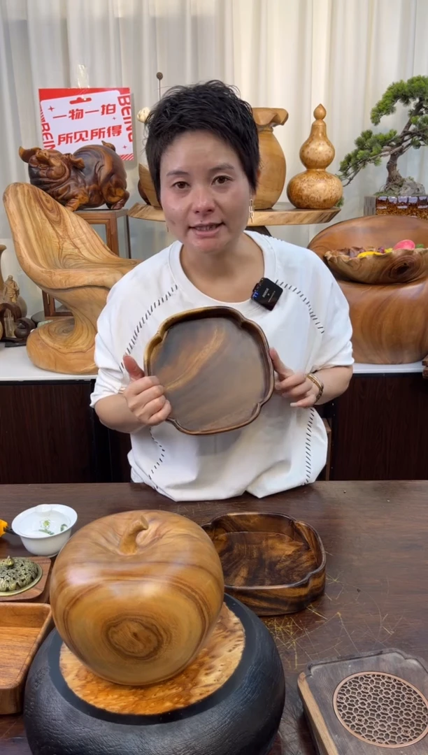 【闪购商品】木头海棠方波