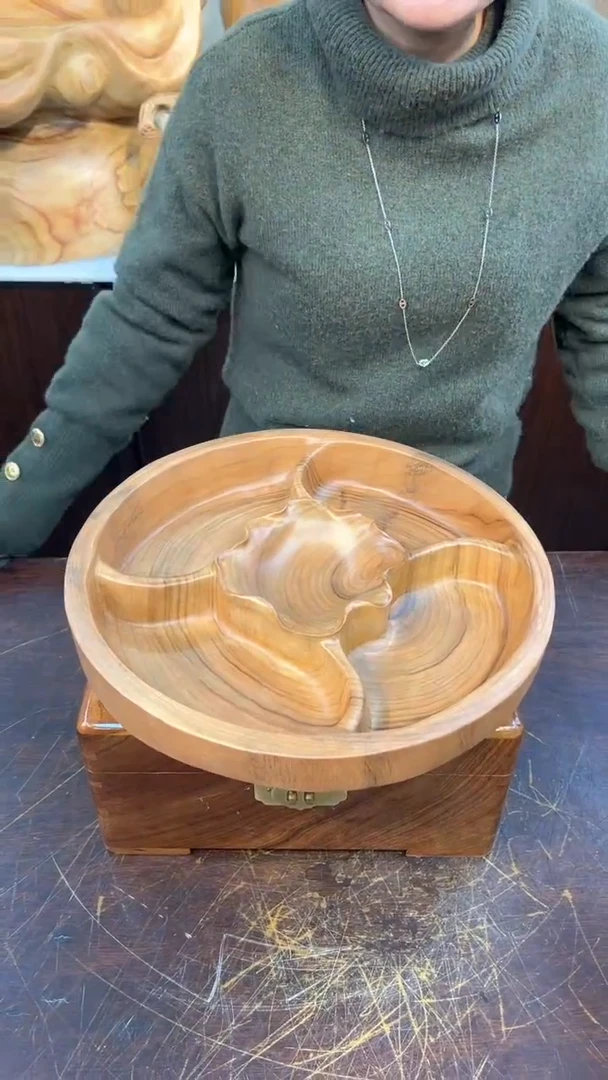 【闪购商品】木头果盘