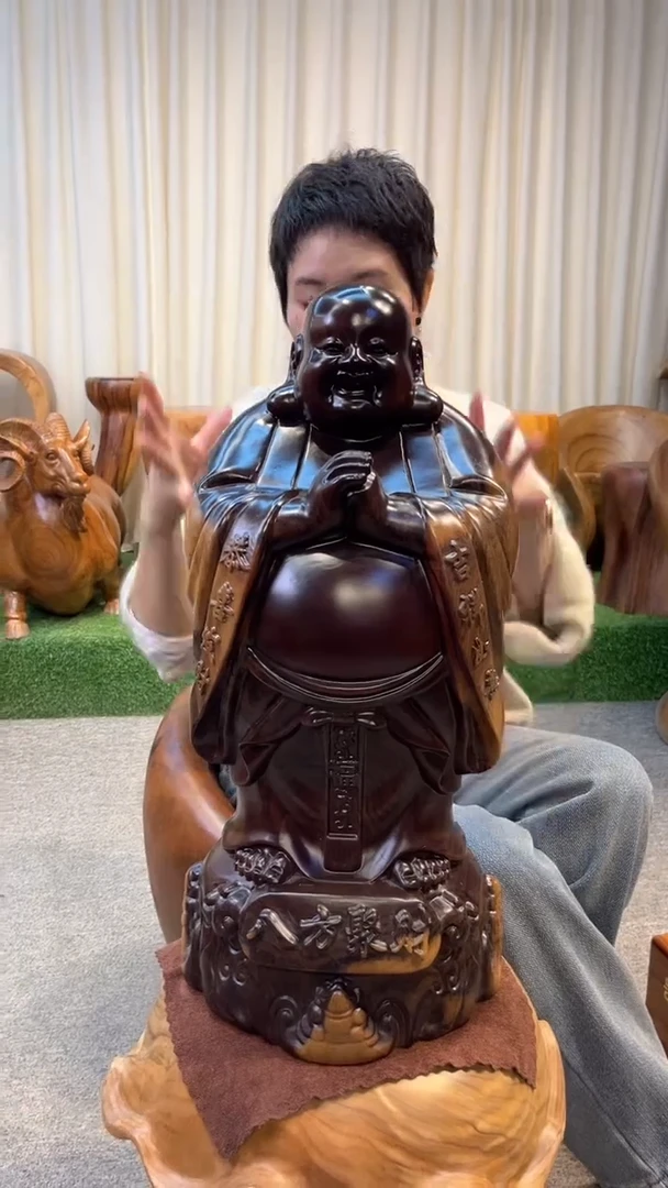 【闪购商品】木头大弥勒