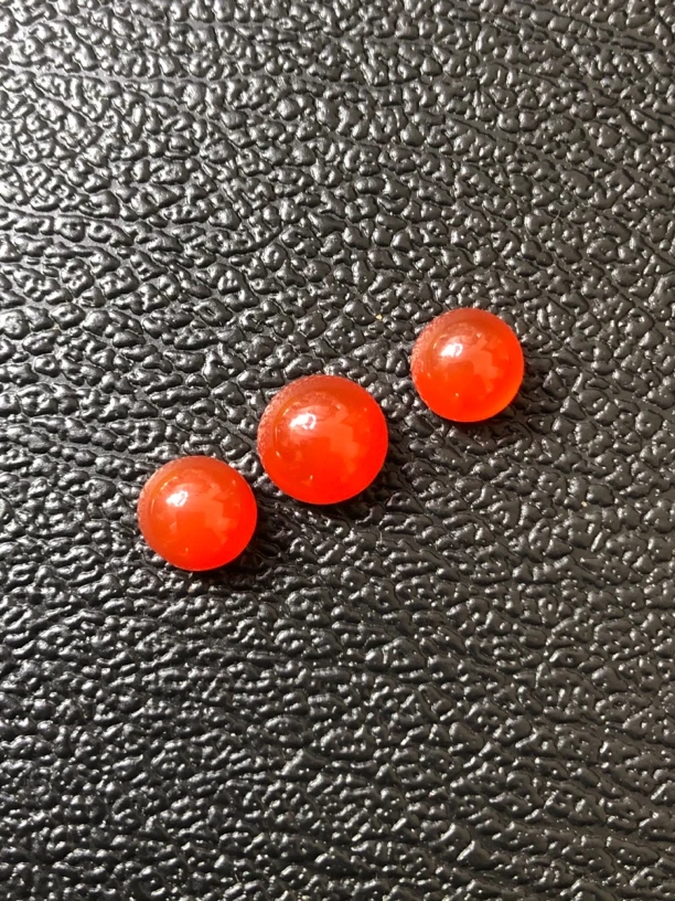 保山南红玛瑙河湾蛋面高冰界面