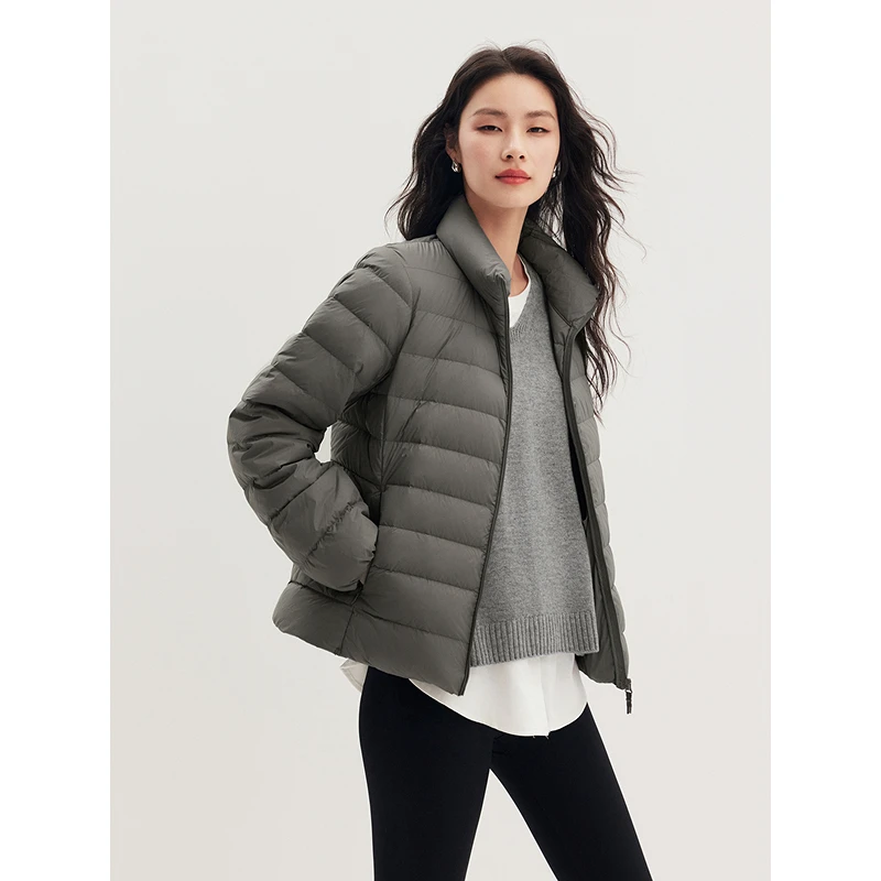 初棉开仓 冬季【排骨精】阿木斯绒立领羽绒服外穿保暖 346615016