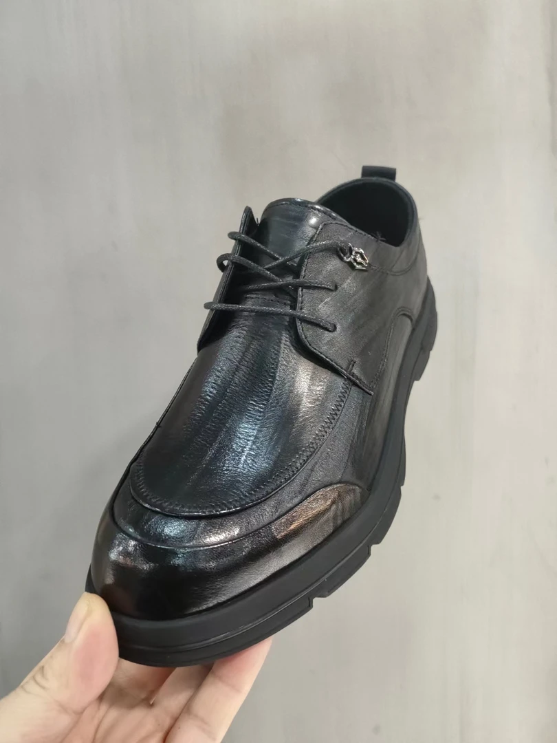 男鞋高端品！头层牛皮软底商务正装皮鞋203251