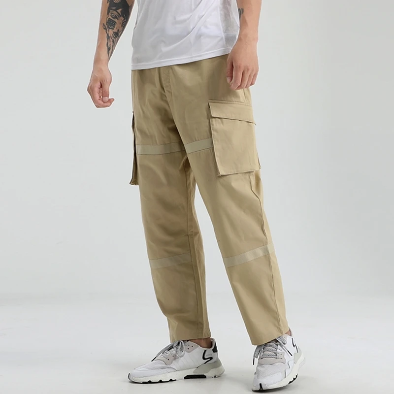 Adidas 阿迪达斯 男款春季时尚百搭工装裤运动休闲舒适长裤GL0395