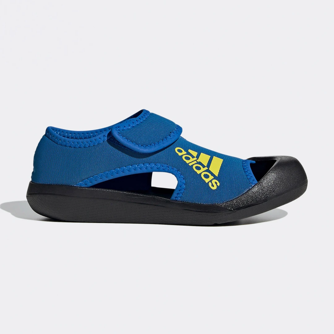 Adidas阿迪达斯童鞋 夏季儿童运动休闲魔术贴舒适包头凉鞋 FV8885
