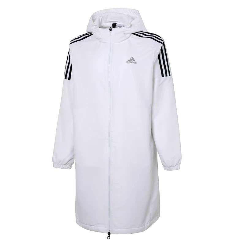Adidas 阿迪达斯 女款秋冬运动户外加绒保暖中长款夹克外套HG1848