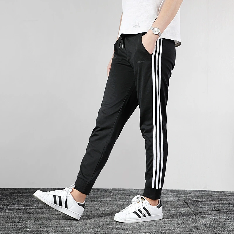 Adidas 阿迪达斯 女子夏季经典款运动休闲舒适透气收口长裤FK9965