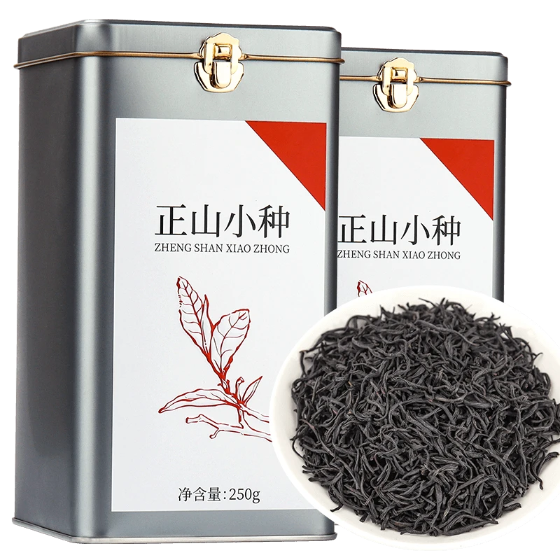 正山小种红茶武夷山特级浓香型罐装送礼2罐共500g