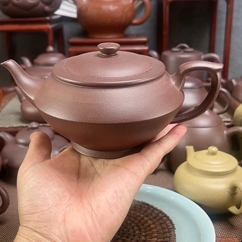 紫砂茶壶龙血砂汉云