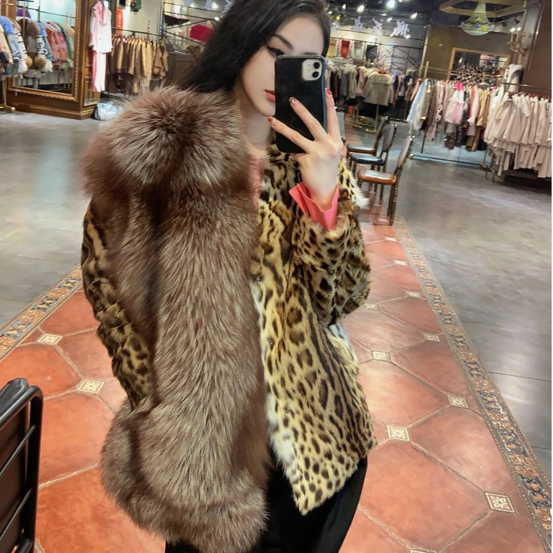 【DCP•Flagship store】20535 2024新款狸子毛狐狸毛女士外套女装