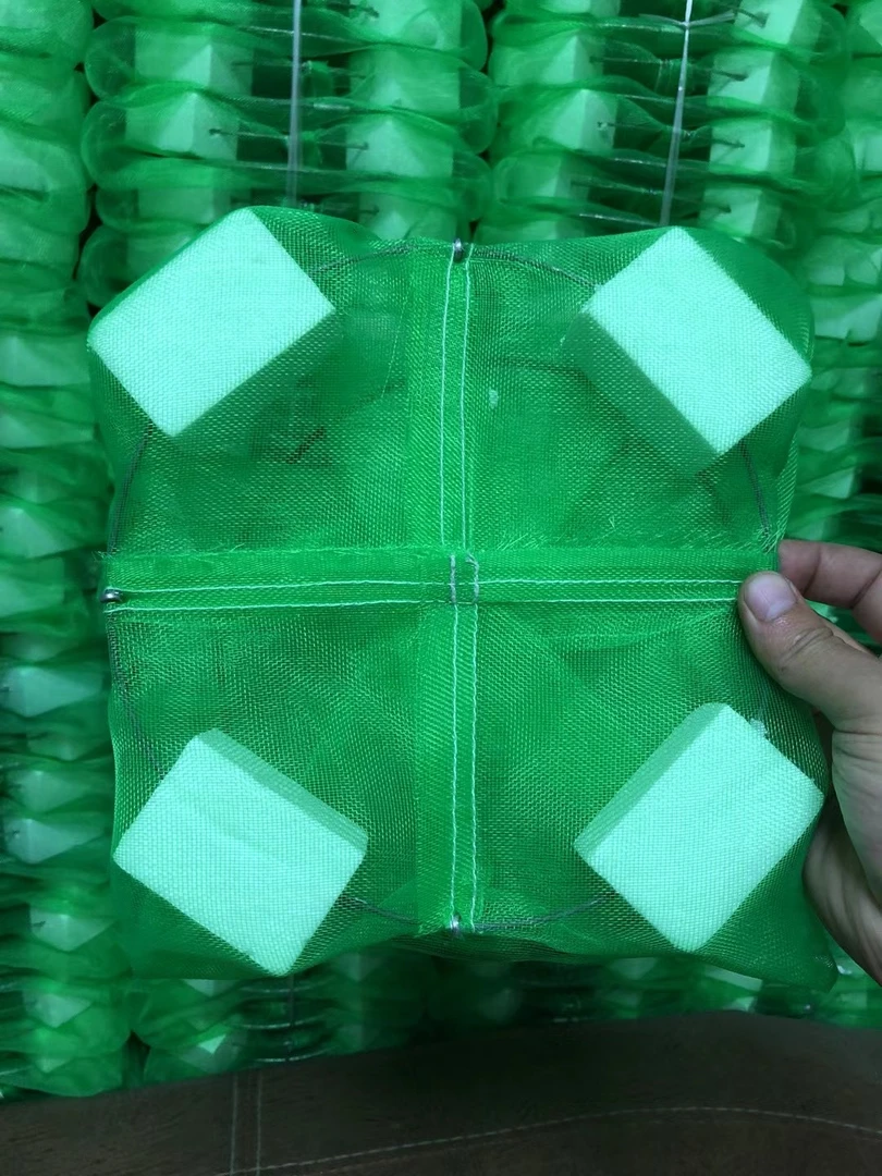 中号绿色黄鳝漂网（20个）