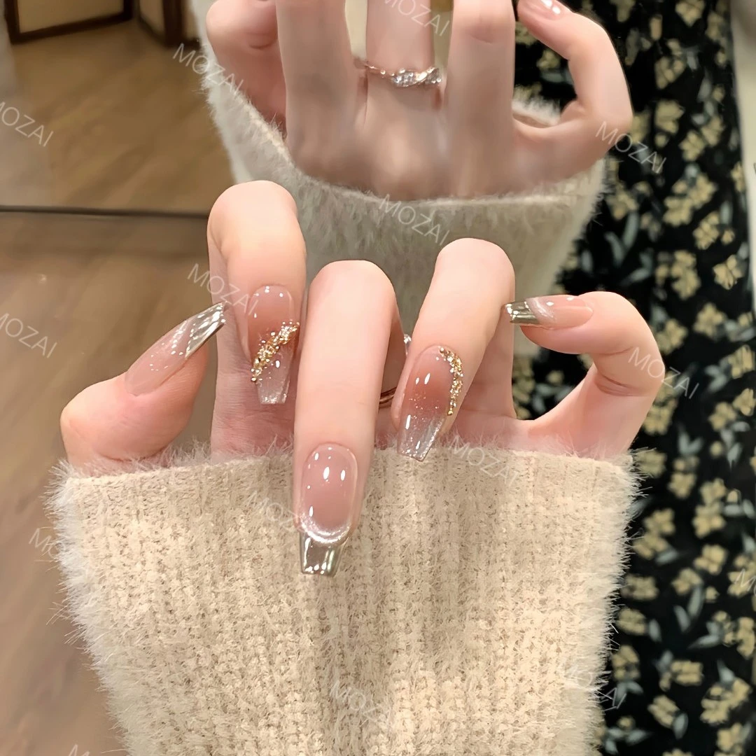【秋奢】茉哉纯手工定制美甲可拆卸穿戴甲A1523/A1524/A1525