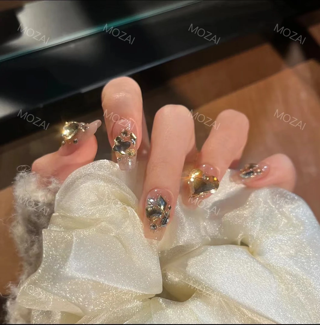 【暮冬黄昏】茉哉纯手工定制美甲可拆卸穿戴甲A1798/A1799/A1800