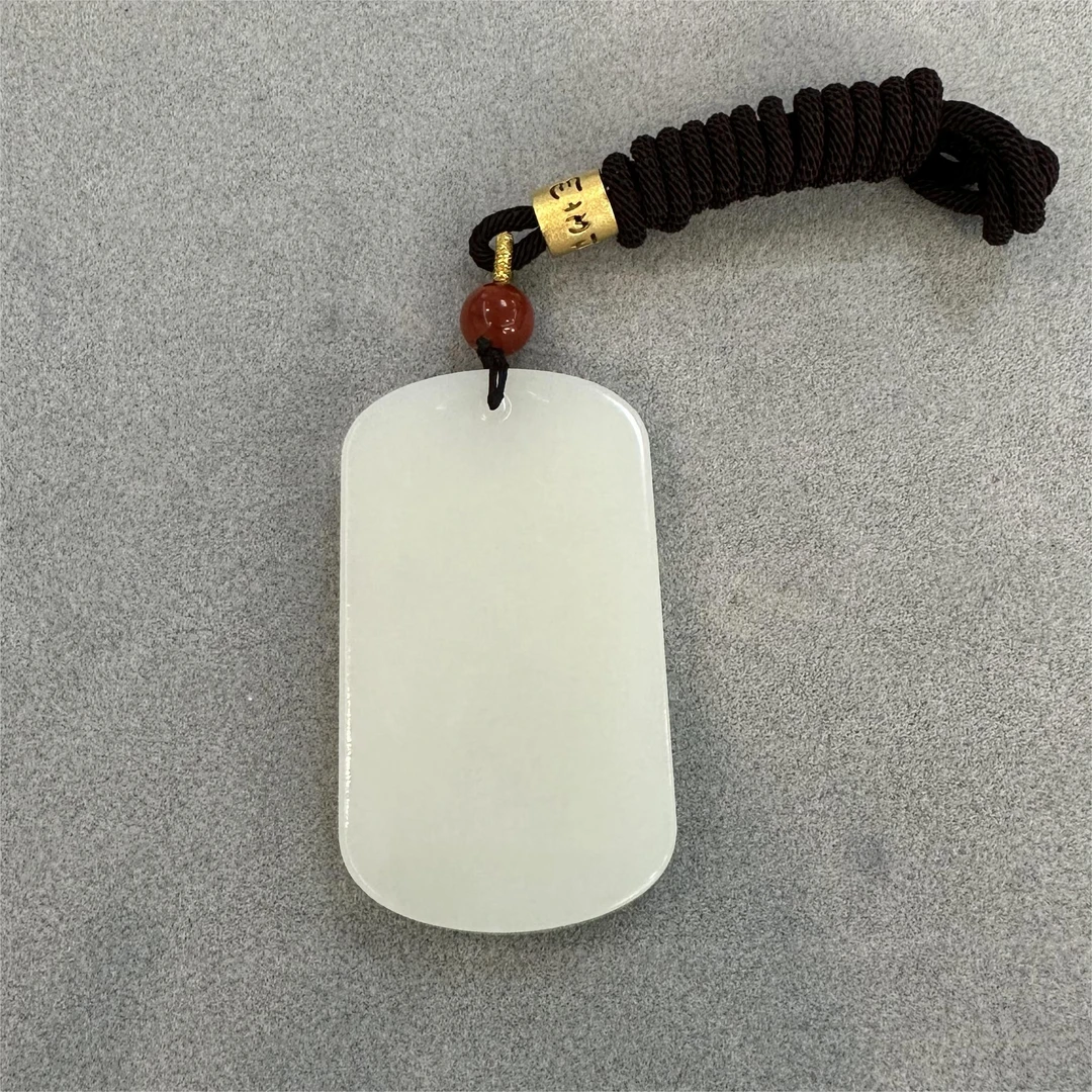 （0729新品）羊脂玉无事牌（多规格）