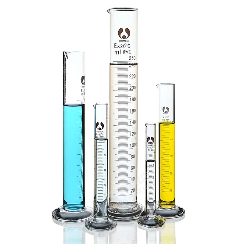 实验用玻璃量筒 5 10 25 50 100 250 500 1000 2000ml 带刻度