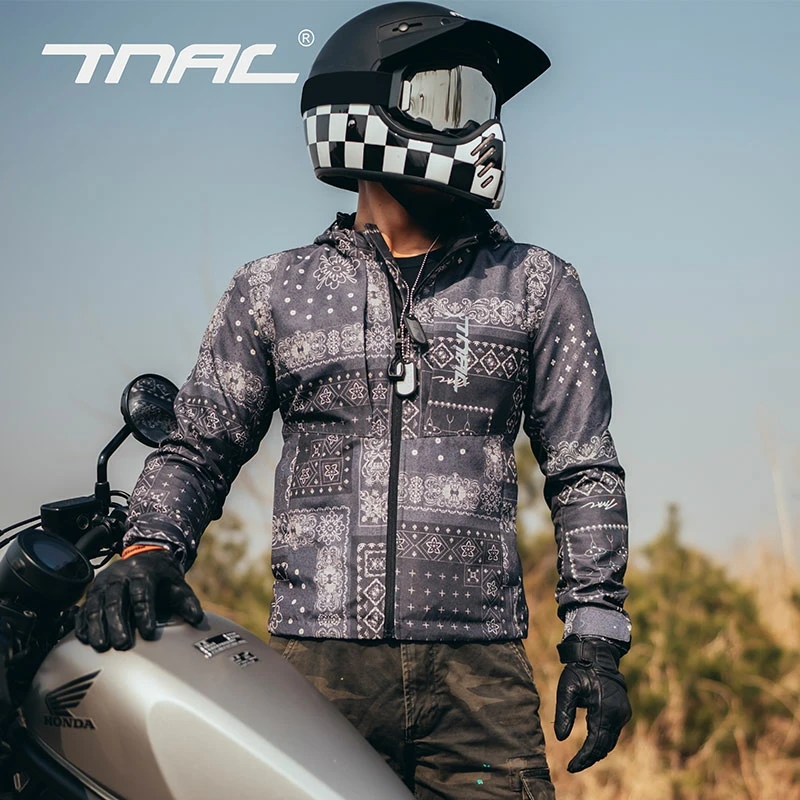 TNAC拓驰仁者摩托车骑行服男女款春夏防水四季机车服休闲防风防摔
