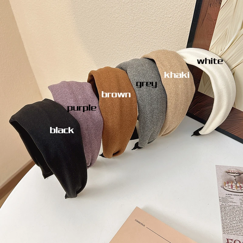 法式网红发箍发卡宽边复古春夏头饰百搭高级纯色头洗脸发饰时尚