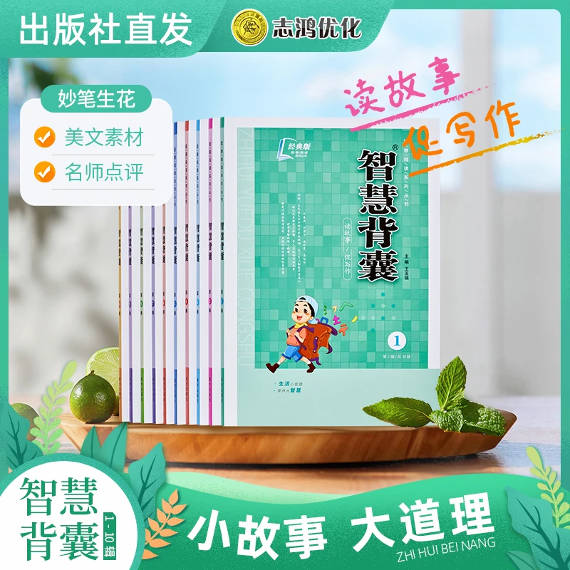 志鸿优化智慧背囊小学初中中学作文书作文素材 版权方直发