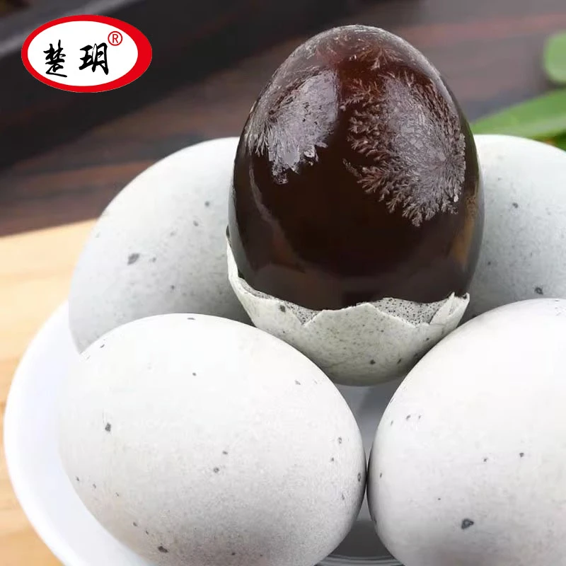 楚玥松花蛋18枚无铅工艺溏心松花蛋精选变蛋凉拌即食