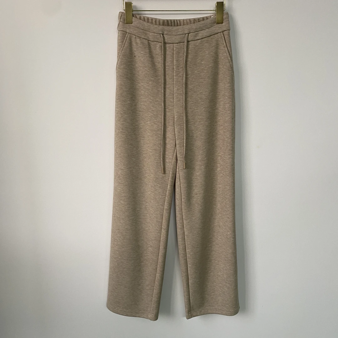 A9087垂感十足面膜拖地裤