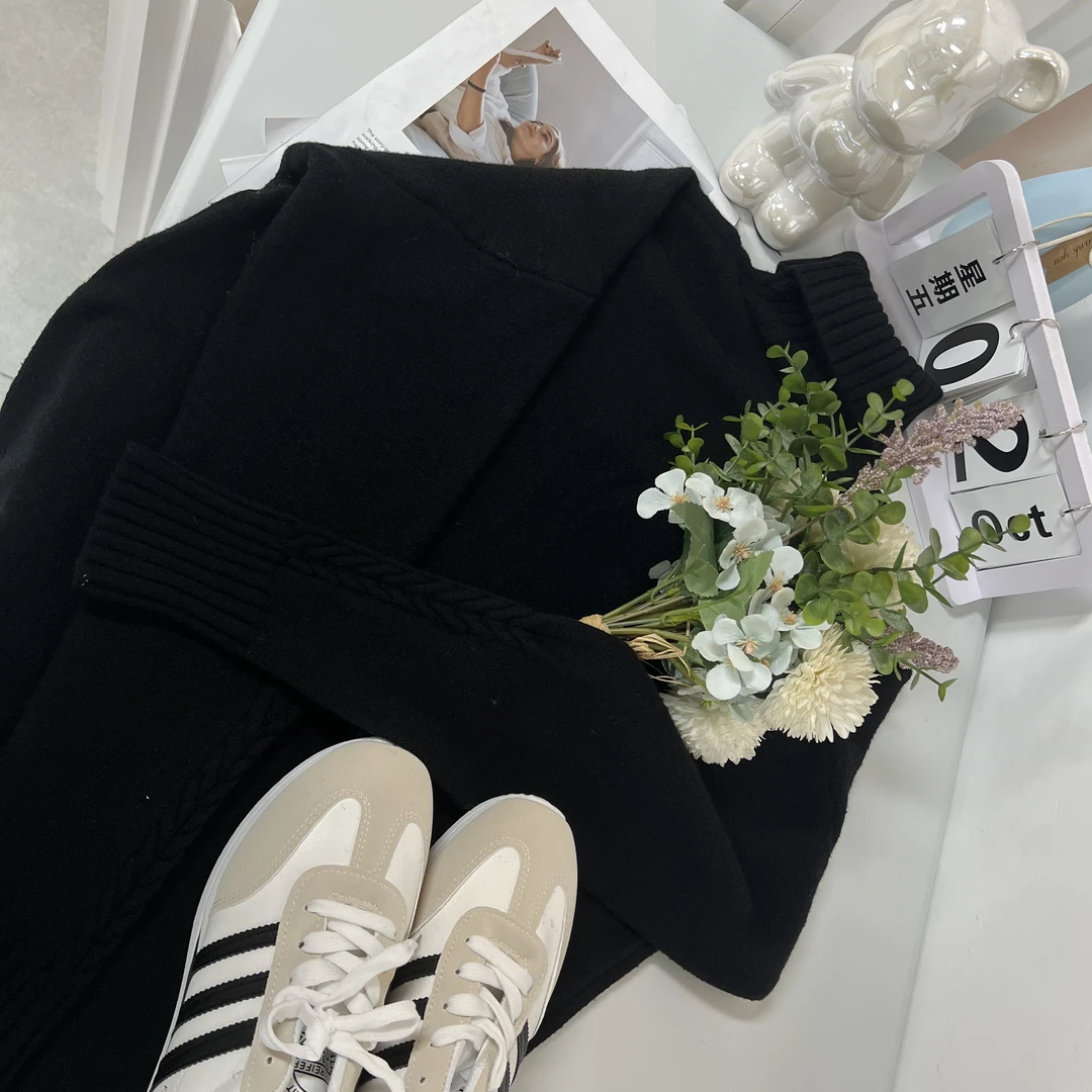 【静姐宠粉】品牌撤柜小众设计休闲百搭毛针织衫A247-M801 B119