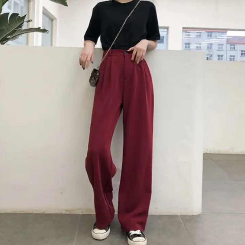 【静姐宠粉】气质百搭时尚修身显瘦减龄直筒裤K91