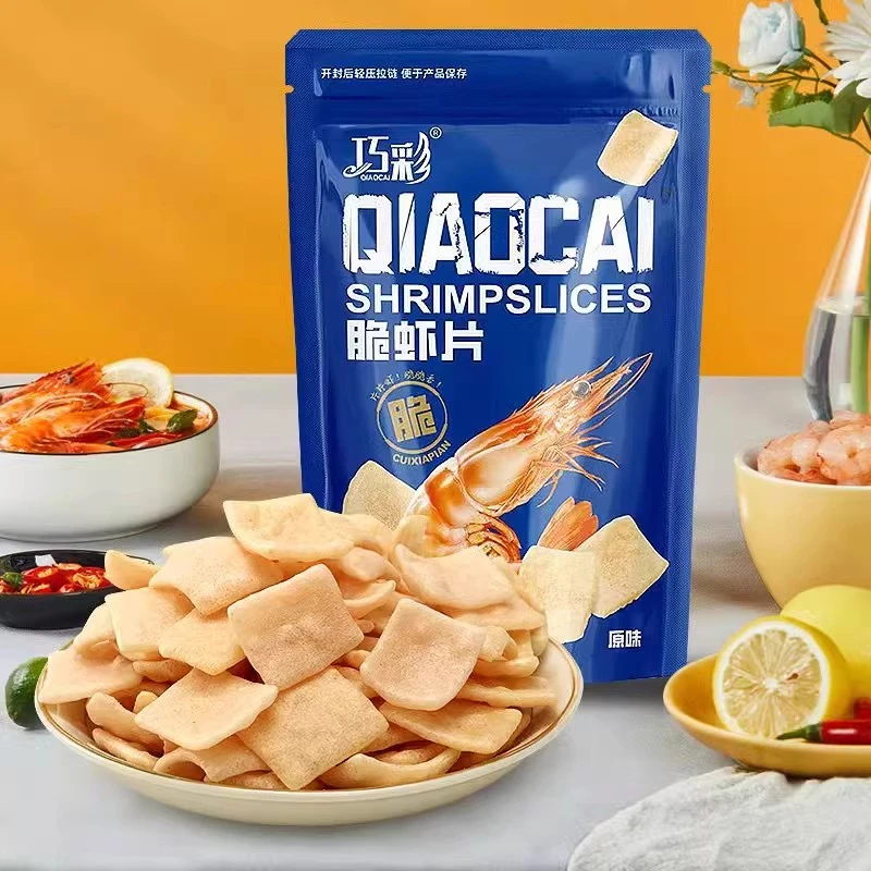 【超大袋】脆虾片大包装鲜虾片大礼包薯片薯条虾肉网红零食休闲虾条