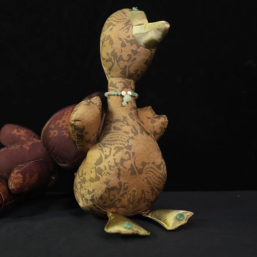 【细物慢造】无相绸缎布偶-大鹅（WGAH003）