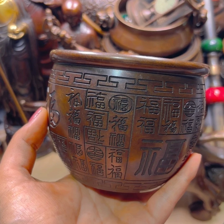 铜器摆件收收藏藏