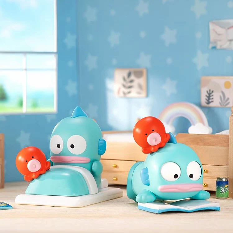 【明确款】三丽鸥丑鱼快乐满屋盲盒发条可动手办