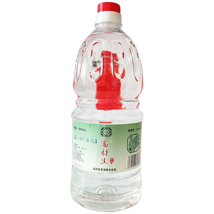面圣高材生桶装散白酒老酒 纯粮酿造 优级口粮酒 42度1800ml