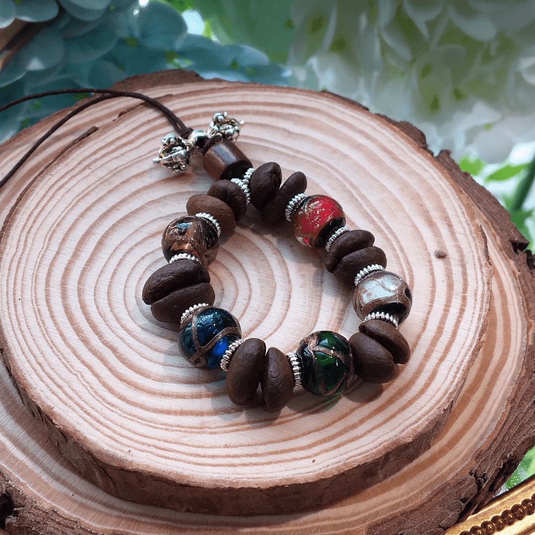 非金属木质手链 手工复古民族风老型手作单圈DIY款手串
