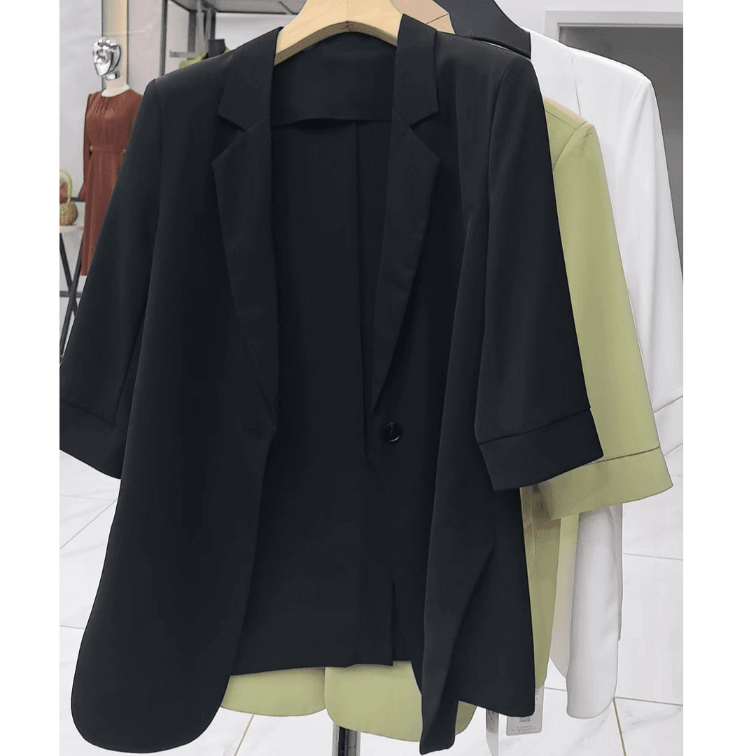 7分袖百搭西装395