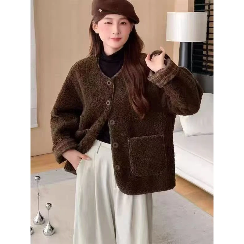 24-100 女士秋冬时尚洋气短外套 三楼 新