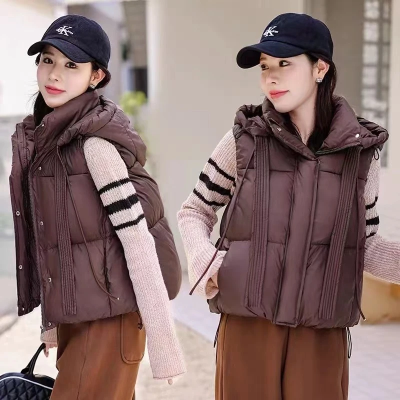 803 秋冬新款时尚百搭棉马甲 F75三楼