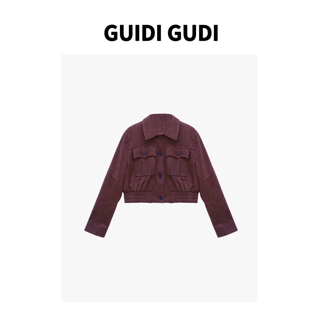 GUIDI GUDI【山脉】气质休闲百搭时尚长袖外套 W9430490H