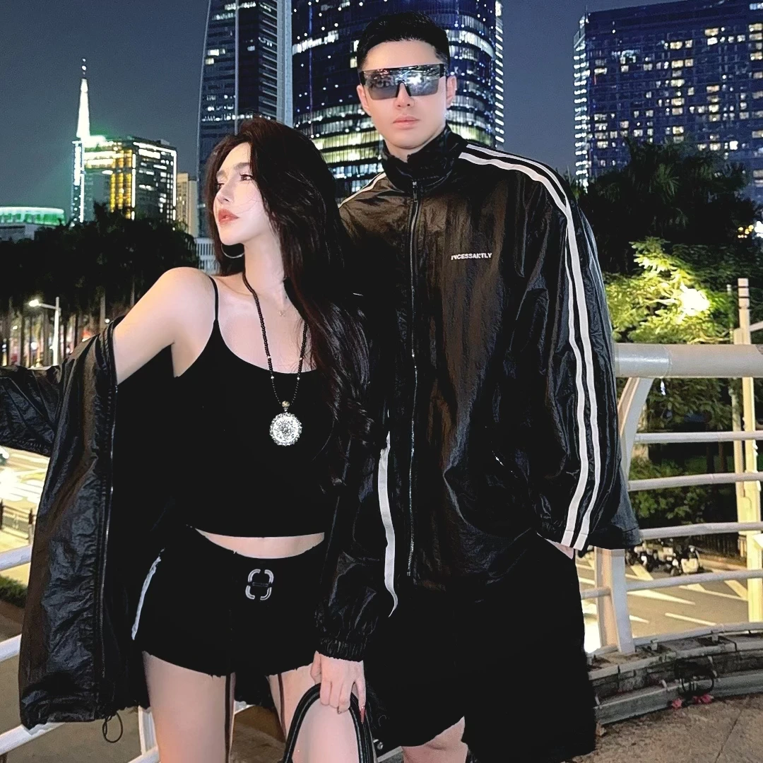 GUIDI GUDI【棒球大联盟】时尚拽酷长袖上衣大版型外套 W9430260H