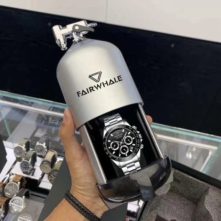 马克华菲【节日送礼】时尚经典高档三眼计时防水高颜值石英表男5030