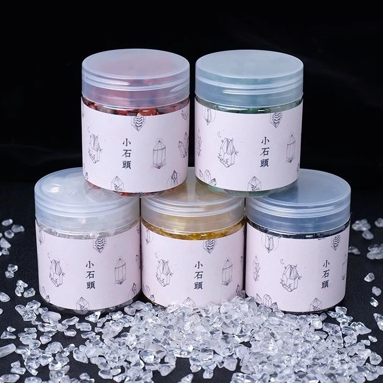 天然水晶碎石消磁石净化水晶石原石矿石宝石消磁碗手链消磁小石头