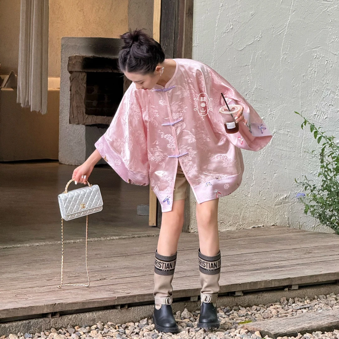 【囍番山·2024·夏季】格格驾到·氅衣改良版上衣