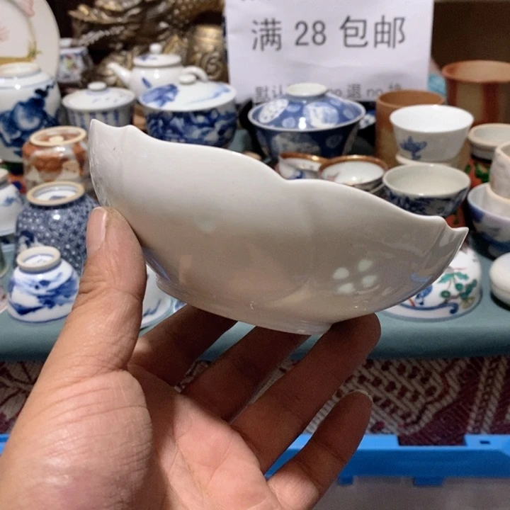 瓷片舶来瓷器满28包邮当日凑单