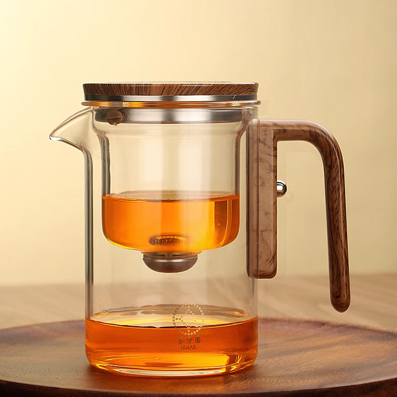 鼎牌丨飘逸杯泡茶壶茶水分离泡茶杯耐热茶具磁吸懒人冲泡茶神器