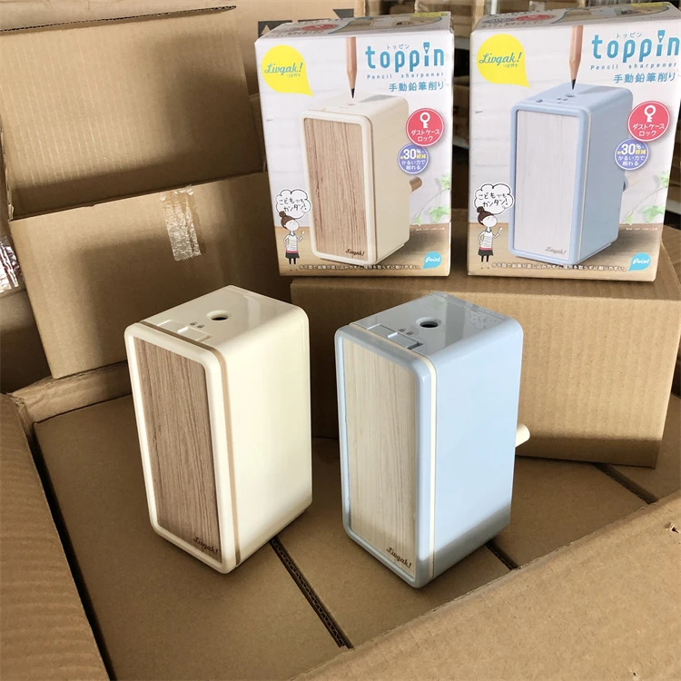 手摇削笔器卷笔刀防过度卷削可爱创意转笔居家日用