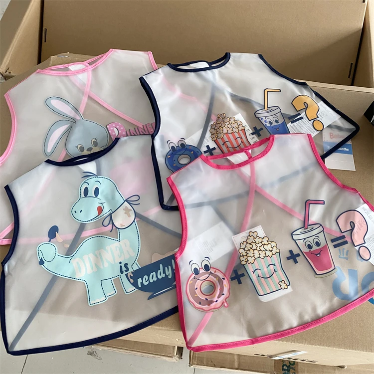 宝宝吃饭围兜饭兜 儿童防水防脏罩衣居家日用