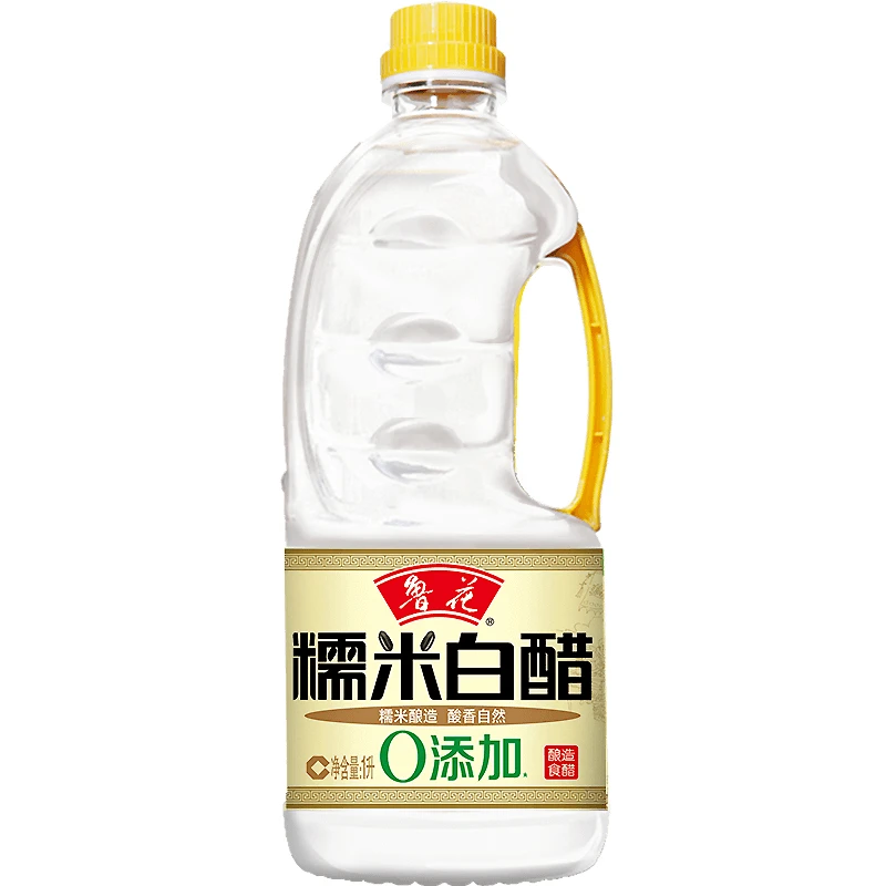 鲁花糯米白醋1L*1糯米酿造零添加泡菜腌菜 卫生防护食用营养佳品
