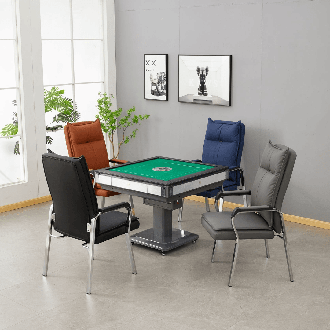 麻将椅子棋牌室专用椅会议椅书房简约风家用电脑椅职员成人办公椅