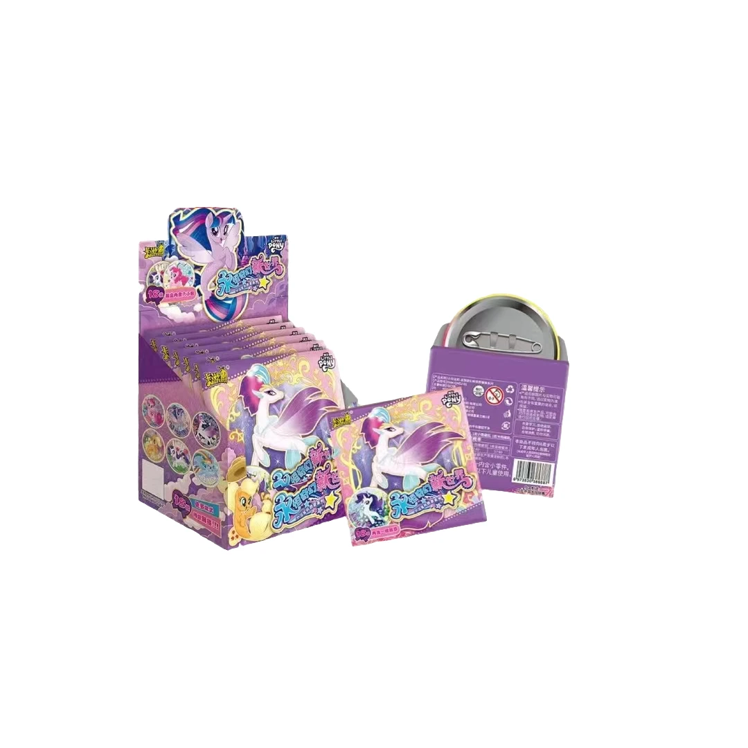 卡游【拆盒】永恒奇幻新世界—佩戴小马宝莉魔法徽章吧唧正版系列