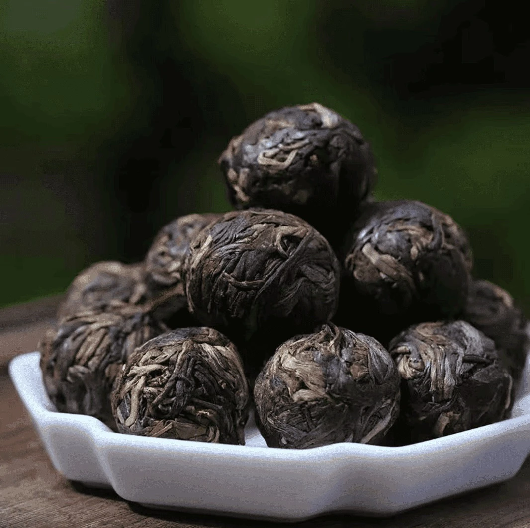 2024年冰岛南迫龙珠 普洱茶生茶（紧压茶）