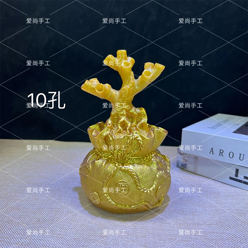 定制加厚 发财树底座 手工DIY材料配件 （无铁丝，纯底座）